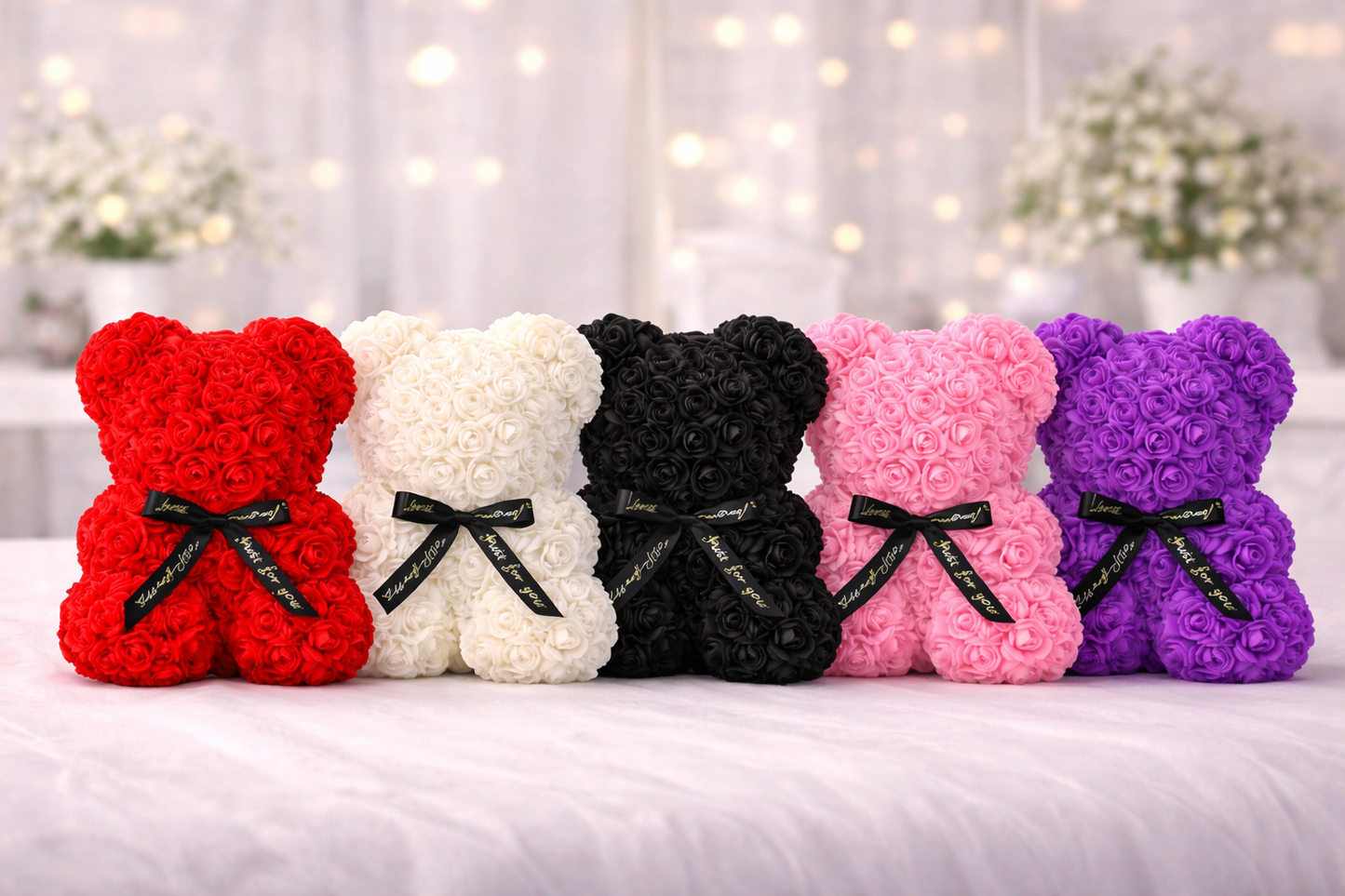 Forever Rose Bear