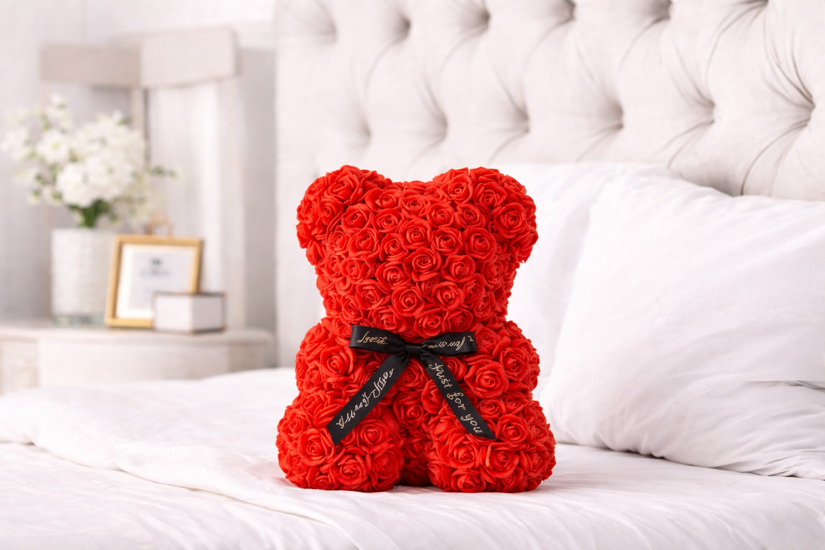 Forever Rose Bear